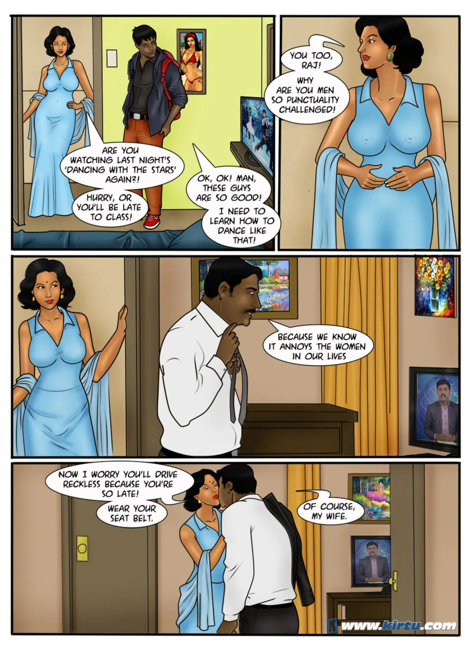 XXX Apartments 21-24 [Kirtu] porn comic — Season 1, Chapter 8, page 2
