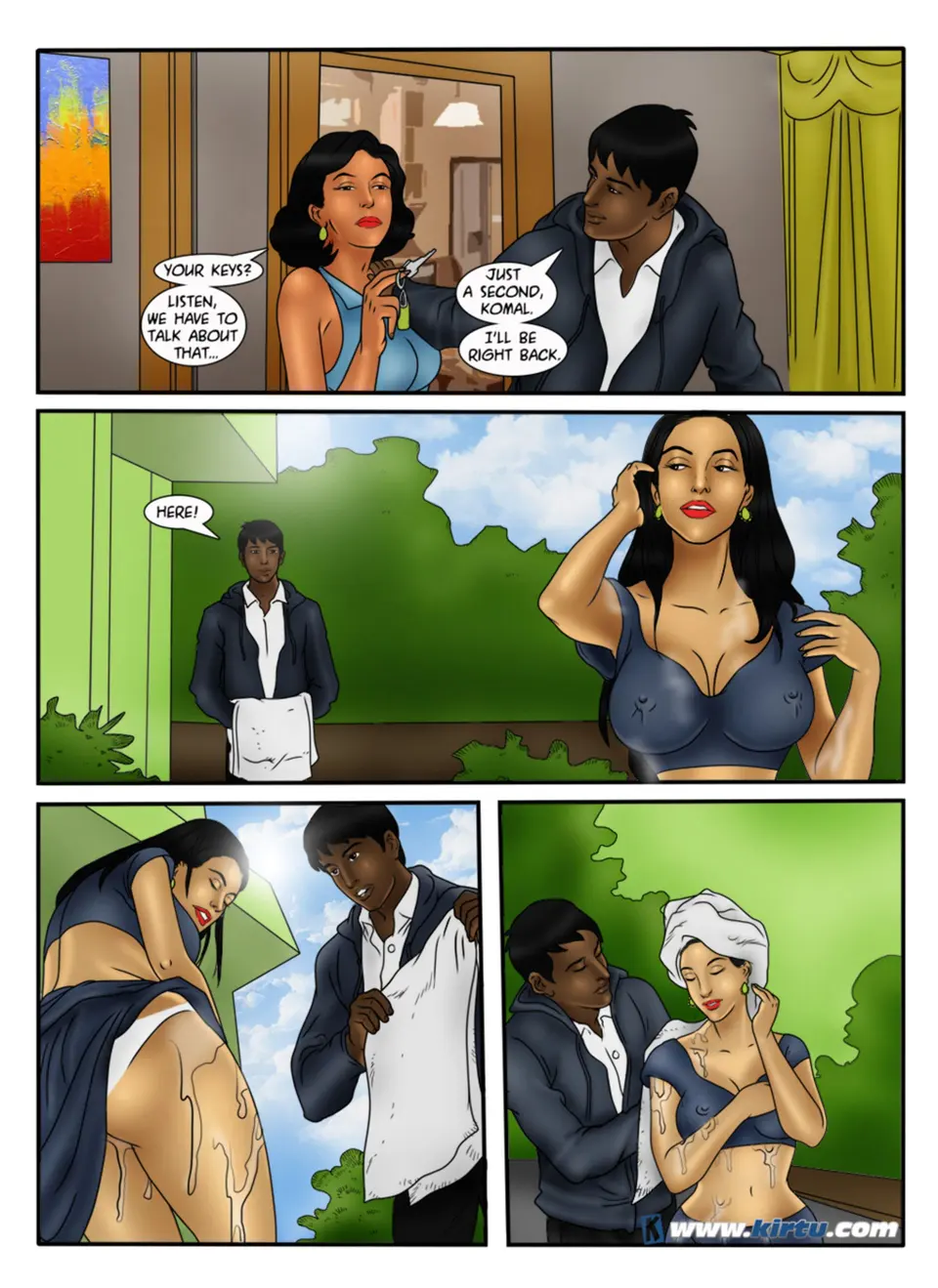 XXX Apartments 21-24 [Kirtu] porn comic — Season 1, Chapter 8, page 8