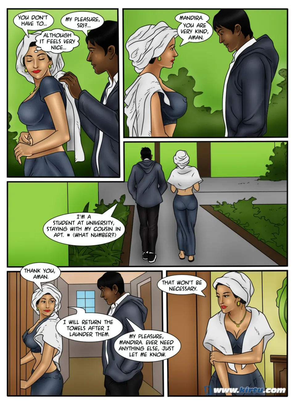 XXX Apartments 21-24 [Kirtu] porn comic — Season 1, Chapter 8, page 9