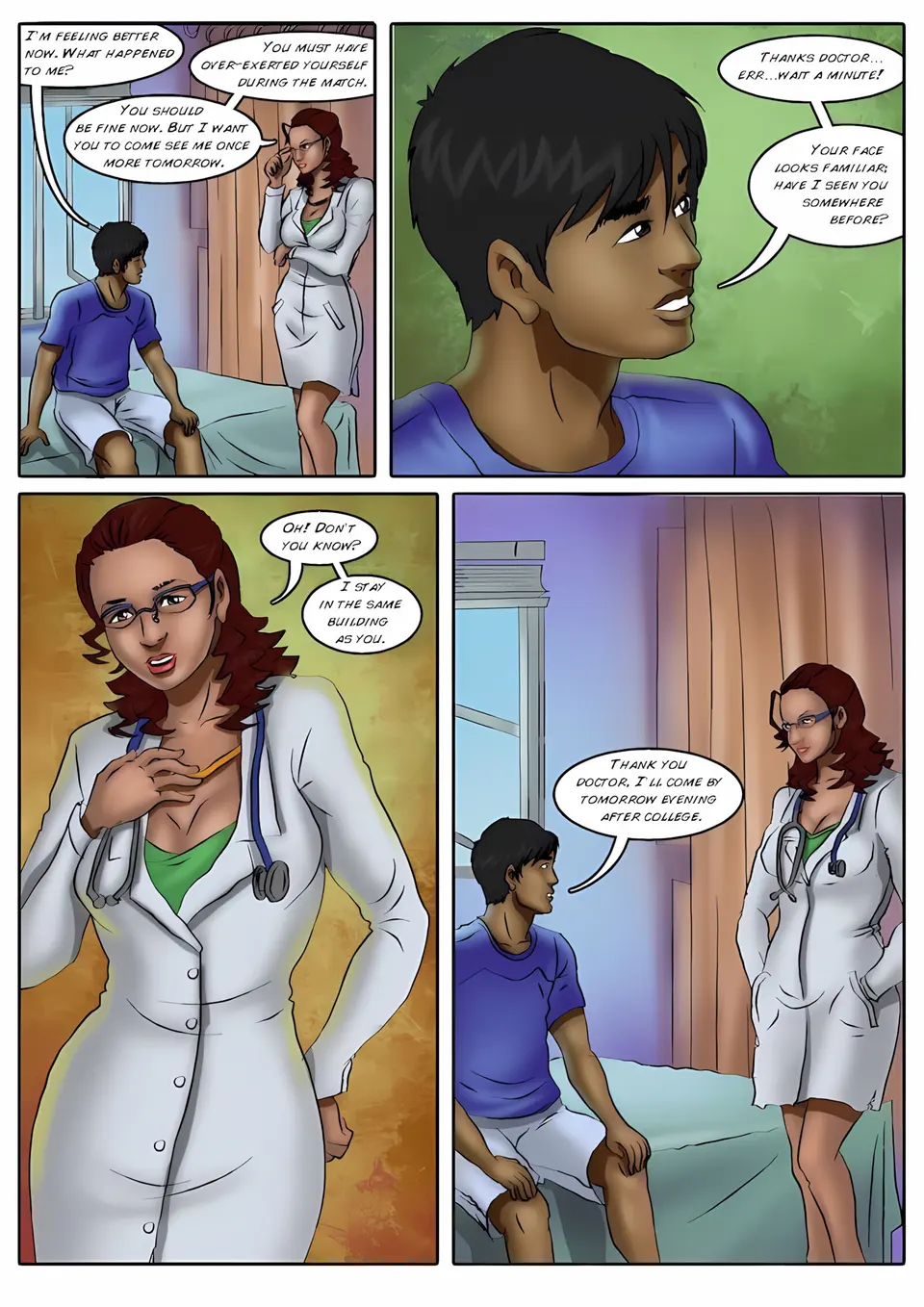 XXX Apartments [Kirtu] porn comic — Season 1, Chapter 17, page 5