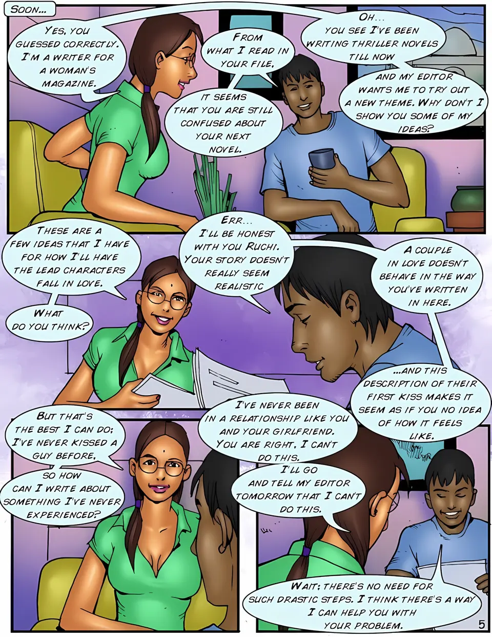 XXX Apartments [Kirtu] porn comic — Season 1, Chapter 19, page 6