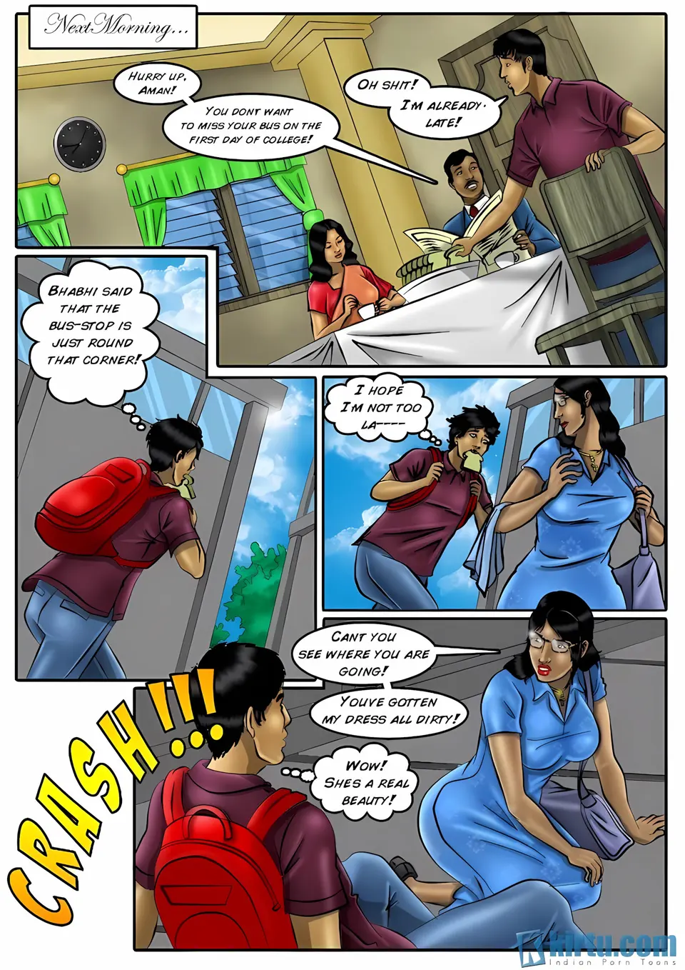 XXX Apartments [Kirtu] porn comic — Season 1, Chapter 2, page 6
