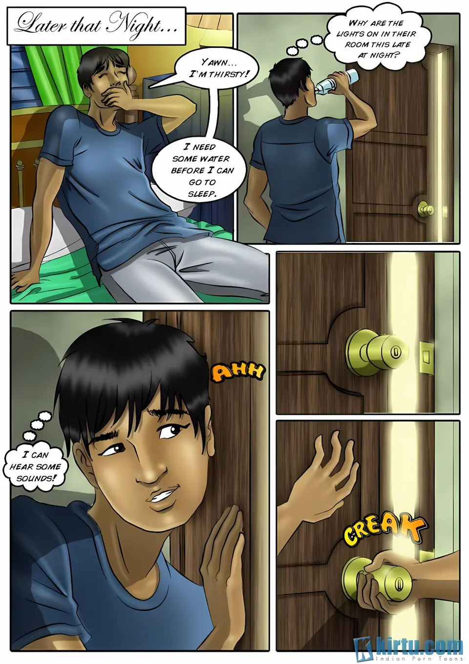 XXX Apartments [Kirtu] porn comic — Season 1, Chapter 2, page 9