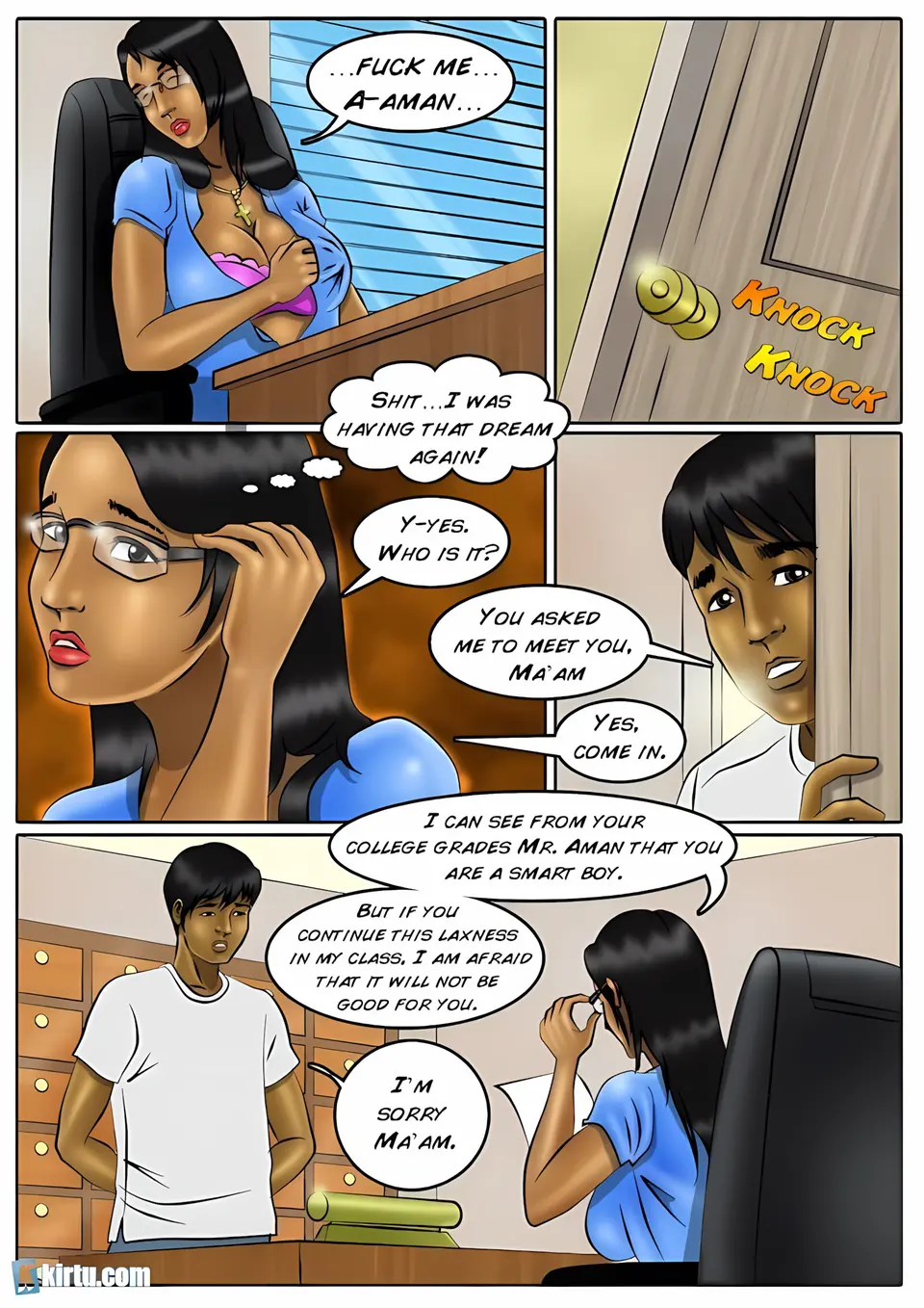 XXX Apartments [Kirtu] porn comic — Season 1, Chapter 3, page 7